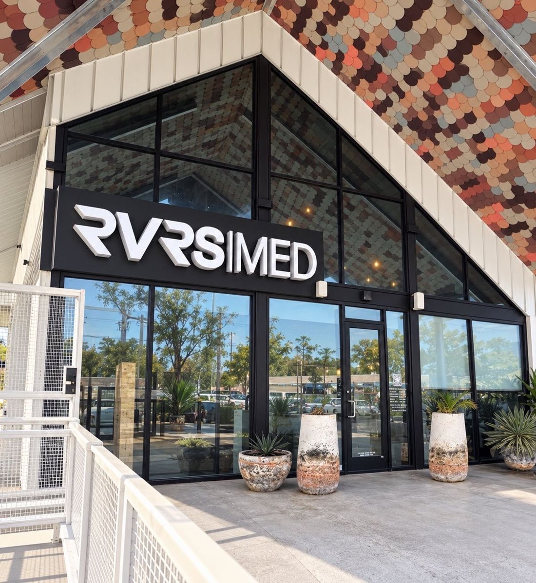 RVRS MED storefront on W 34th St in Garden Oaks, Houston